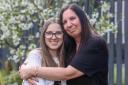 Bailey Lothian and her mother, Angela. Analysis of her DNA by Edinburgh scientists has identified a new genetic mutation which causes the lung disease, PCD