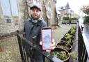 Bruce Newlands launches edible trail in Gourock