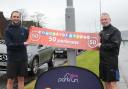 Father and son, Kenny and Scott Lever completed their 50th parkruns.
