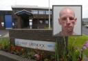 Gary Meikle, inset, was found with the mobile phone at HMP Greenock