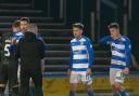 Morton players after 4-1 loss to Dundee United