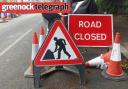 Road works on A78