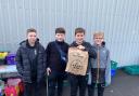 Morton in the Community collected for Inverclyde Foodbank