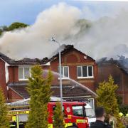 House fire, Findhorn Crescent, Inverkip..