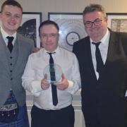 Adam Lyon, Brian Hossack and Calum Corral picked up the runner-up prize at last year's Scottish Press Awards