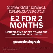 Greenock Telegraph May flash sale