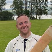 Inverclyde Cricket Club captain Gareth James