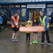 Ten hardy runners brave the elements to take part in latest junior parkrun event