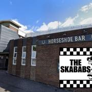 The Skababs are playing at the Horseshoe Bar on Saturday night