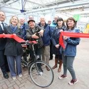 New cycle lane opens at Gourock Railway Station