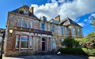 Lindores Manor Hotel in Greenock is on the market for £350,000