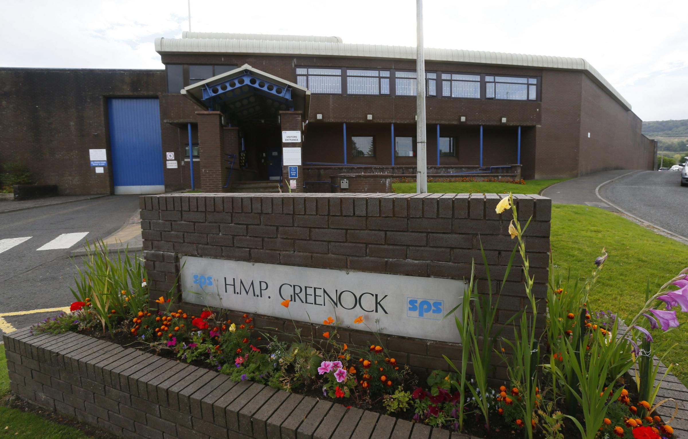 Man charged with punch attack at Greenock Prison