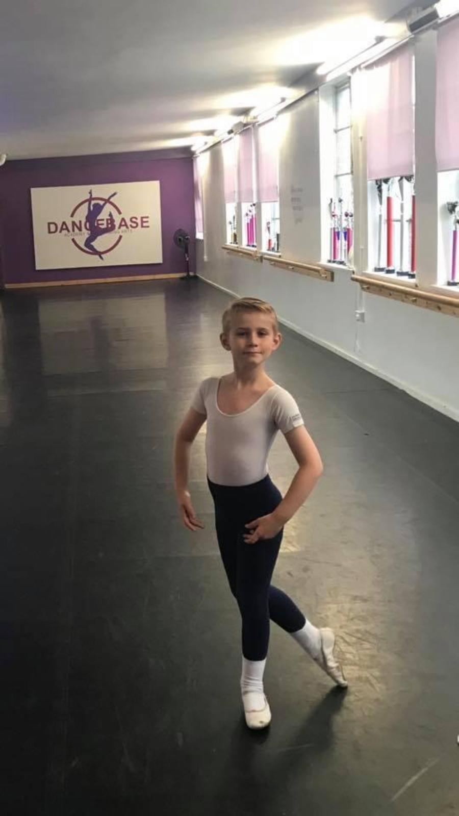 Sam Brown, from Drumchapel, is a student at Dancebase Academy in Dumbarton
