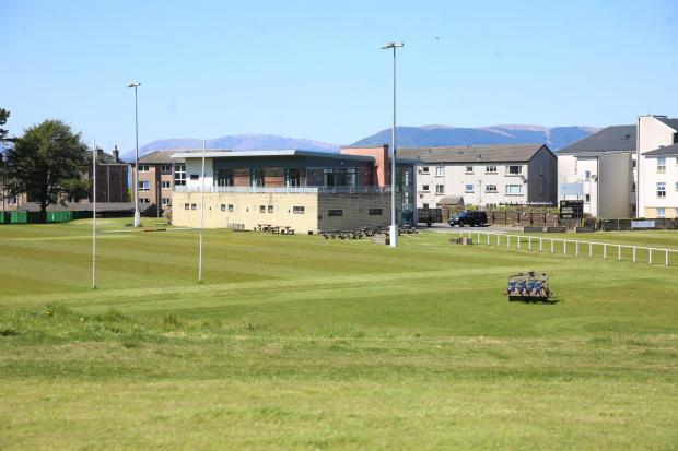 Greenock Wanderers ground at Fort Matilda.