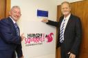 Gerry McDade and Andy Ritchie at the launch of the new Hungry Squirrel partnership.