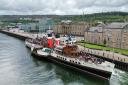 The Waverley visited several towns on the Clyde over the weekend