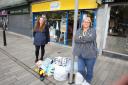 Tricia Murphy and Jordana Malcolm from the Marie Curie store in Port Glasgow