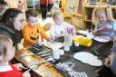 Youngsters at Battery Park Nursery in Greenock took part in creepy crafting activities to celebrate Halloween