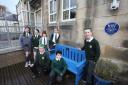 Crazy hair day held at St John's in Port Glasgow to raise cash for memorial bench in memory of former pupil