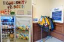 A community fridge has been added to Greenock Central Library