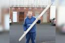 Greenock dad in eight-year battle with landlord  to get danger wall repaired