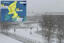 The Met Office has issued yellow weather warnings for snow and ice this week