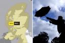 Weather warning for wind in Inverclyde this weekend.