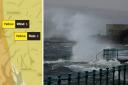 The Met Office has issued two yellow warnings