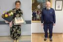 Anne King and Glen Stevenson honoured for 50 years of NHS service