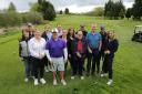 Canadian court cruise ship tourists at Port Glasgow Golf Club