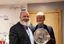 Scottish Football Writers’ Association trophy returned to Andy Ritchie by Morton fan.