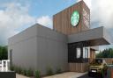 A Starbucks and an office building have been proposed at Cartsdyke Avenue