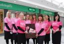 Specsavers, Oak Mall, Greenock fundraiser for Pink Day.
