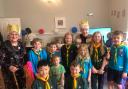 Campbell Snowden House welcomed Scouts from Bridge of Weir to celebrate the coronation