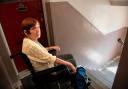 A disabled pensioner fears she could die in the front room of her own home due to being ‘trapped’ by scores of stairs at the property which she cannot climb