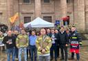 Demonstration against fire station cuts