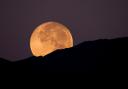 When will I see the super blue moon in Scotland this week?