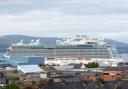 Cruise ship Regal Princess brought thousands of passengers to Greenock on visits to the ocean terminal this year
