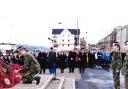 Remembrance service of 2000 in Gourock