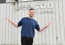 Sam Willison prepares to take on the role of the beast in this year's Beacon panto