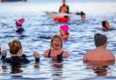 Hardy locals took the plunge at the Royal West of Scotland Amateur Boat Club’s New Year’s Day swim.