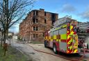 Firefighters called to late night blaze at derelict Clune Park flats
