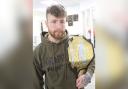Jordan McIntyre will be defending his MMA strawweight MMA title in Barnsley next month