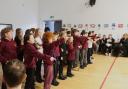 Ardgowan Primary pupils took part in a Burns celebration