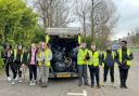 Youngsters from Inverclyde Duke of Edinburgh Award cleared litter at Devol