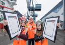 Greenock youngsters win competition with creative crane names
