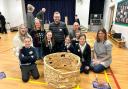 Kilmacolm Primary pupils and parents build their own Wonder of the World.