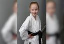 Karate kid Ruby McNicol achieved her black belt on March 24
