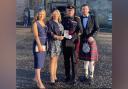 Port Glasgow-born soldier receives MBE.