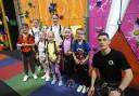 Adventurous youngsters had great fun climbing the walls at Ravenscraig Sports Centre over the Easter holidays